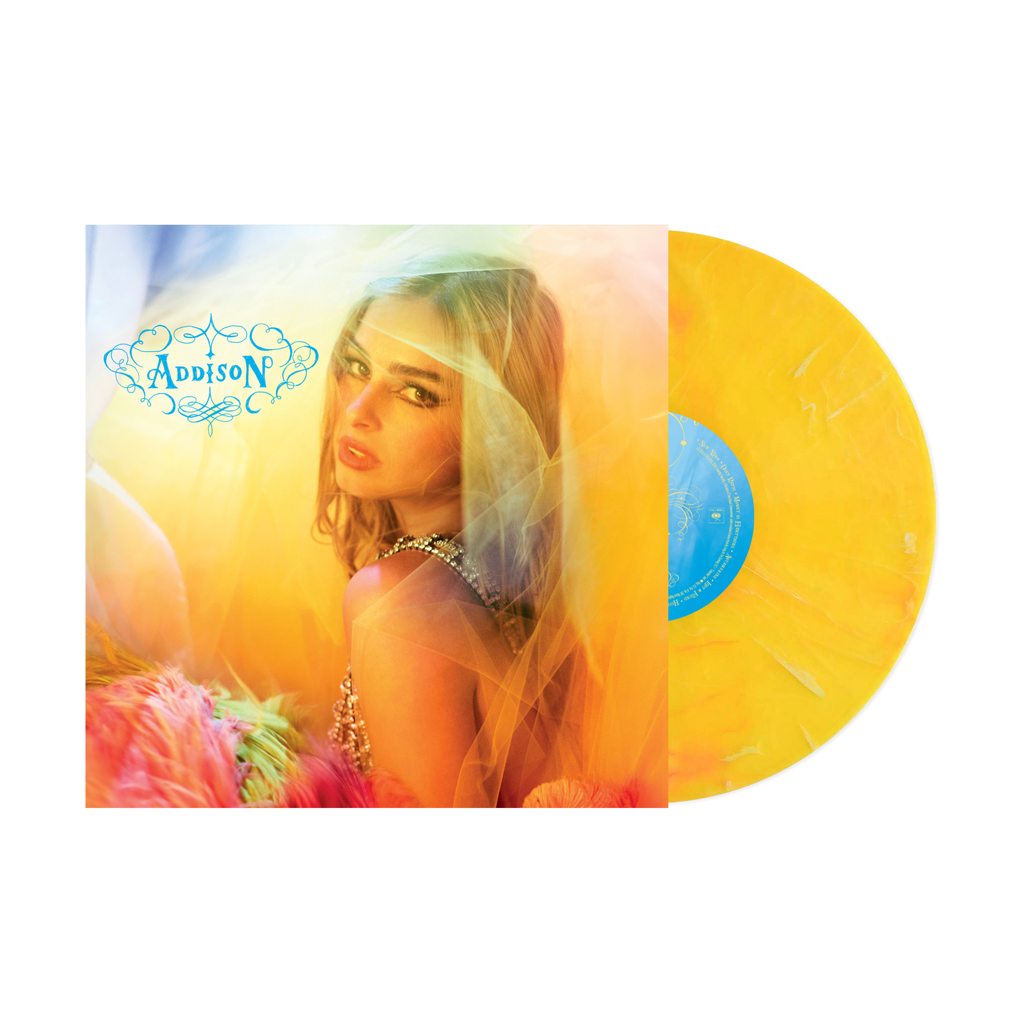 Addison Exclusive Yellow Marble Vinyl