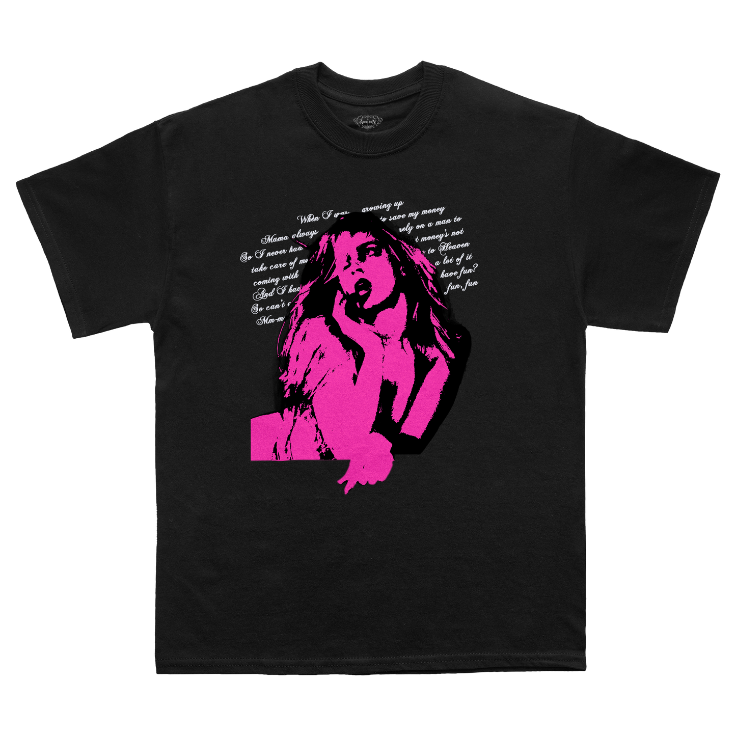 Money Monologue Black T-Shirt