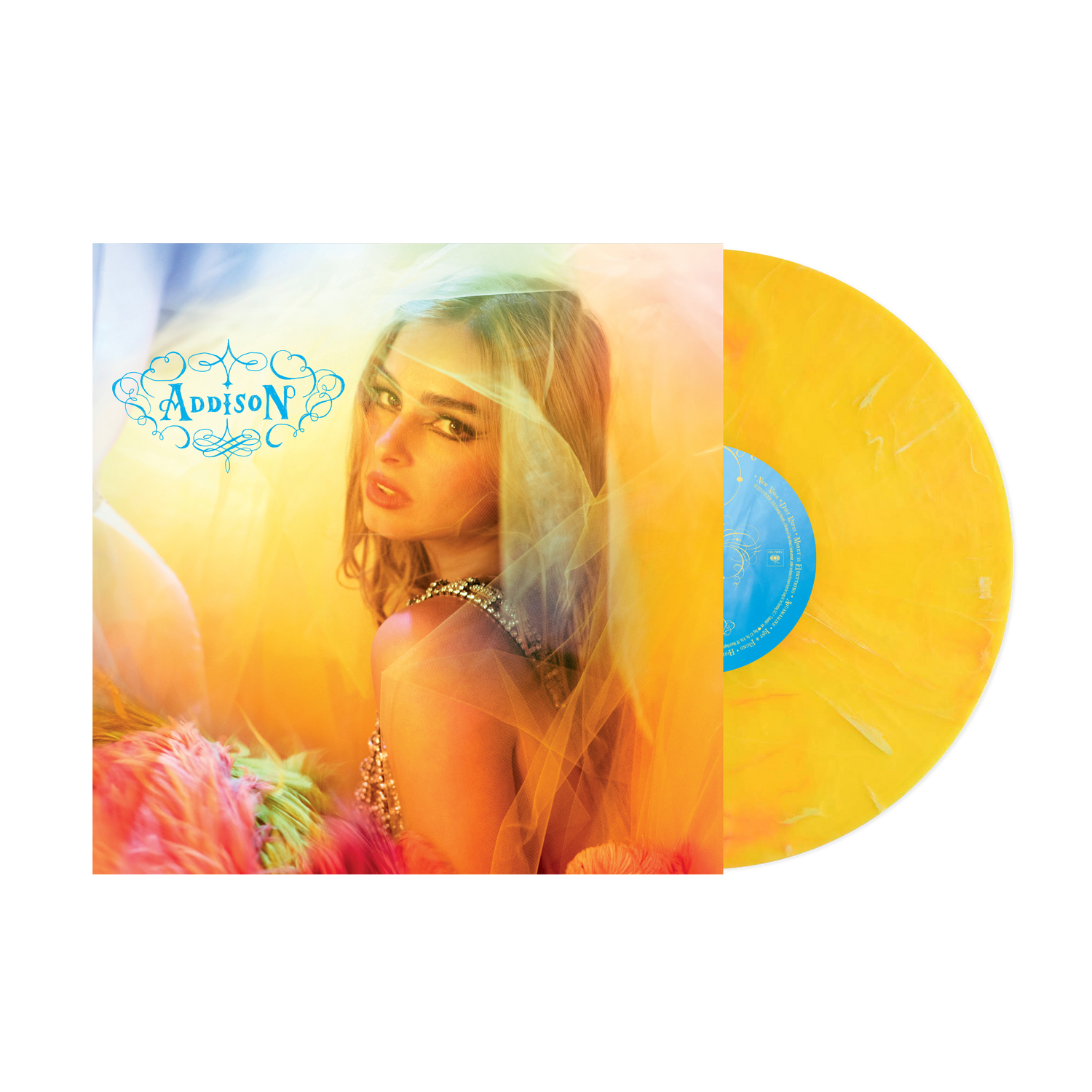 Addison Exclusive Yellow Marble Vinyl